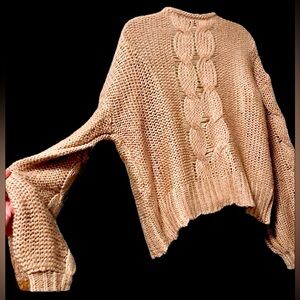 Almost famous | Rose Blush Pink/ Mauve |  Knit Cardigan |
MED